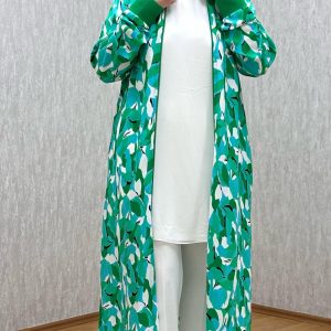 yeşil kimona kap