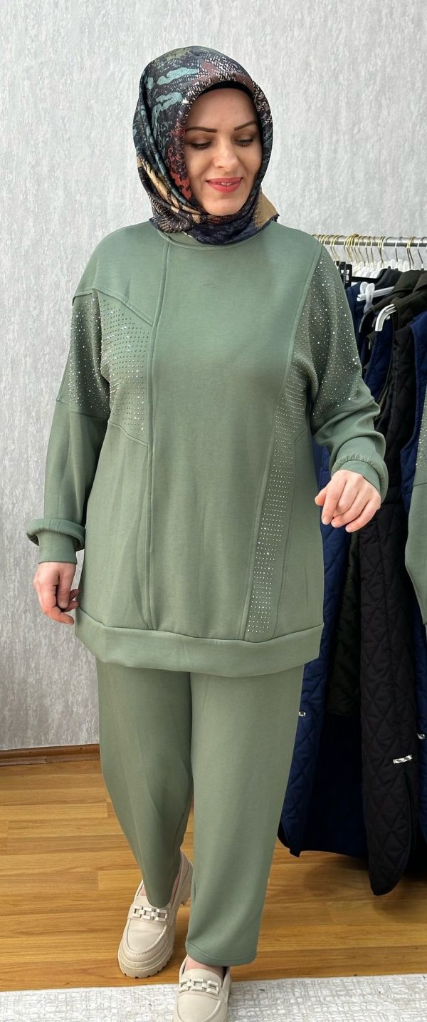 Oysho Çağla Yeşili İkili Takım - Görsel 2