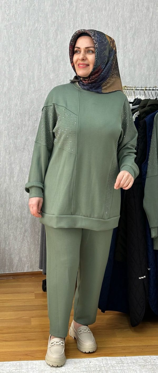 Oysho Çağla Yeşili İkili Takım - Görsel 3