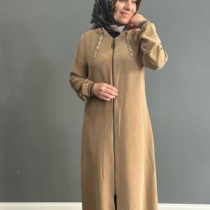 camel renk giy çık kap