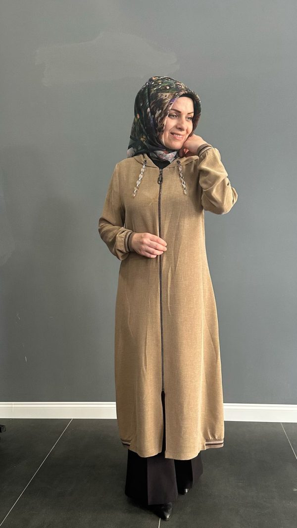 camel renk giy çık kap