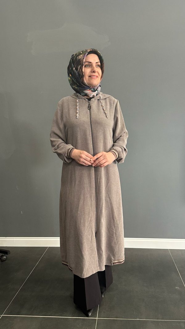 kahve rengi giy çık kap