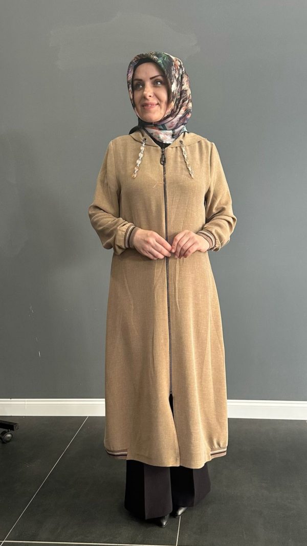 camel renk giy çık kap - Görsel 3