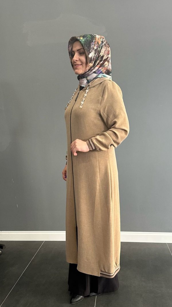camel renk giy çık kap - Görsel 4