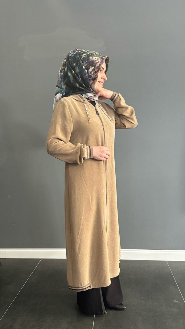 camel renk giy çık kap - Görsel 5