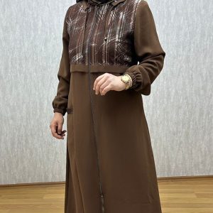 tül detaylı kahve kap