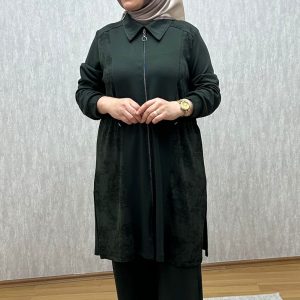 haki fermuarlı oysho takım