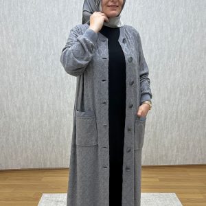 gri merserize hırka